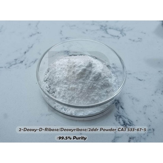 Factory Supply 2-Deoxy-D-ribose/Deoxyribose/2ddr Powder CAS 533-67-5 with Competitive Price