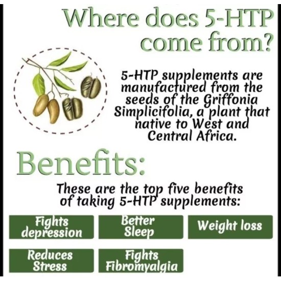 High Purity 98% 5-HTP (Griffonia Seed Extract) 5-Hydroxytryptophan High Purity 98% 5-HTP (Griffonia Seed Extract) 5-Hydroxytryptophan