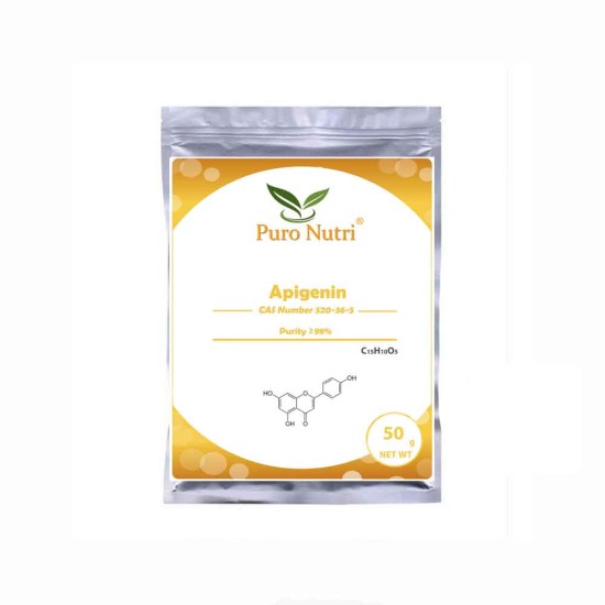 Premium Ultra Pure 98% Apigenin Supplement Powder Support Relaxation and Promote Healthy Sleep Premium Ultra Pure 98% Apigenin Supplement Powder Support Relaxation and Promote Healthy Sleep