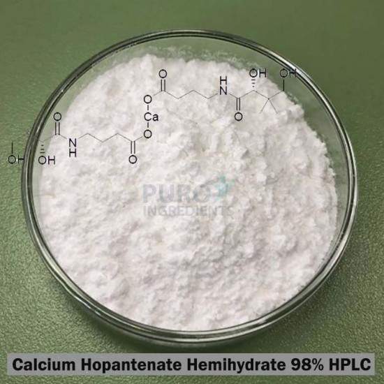 98% Calcium Hopantenate Hemihydrate Cas No.: 17097-76-6 Wholesale
