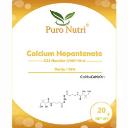 98% Calcium Hopantenate Hemihydrate Cas No.: 17097-76-6 Wholesale
