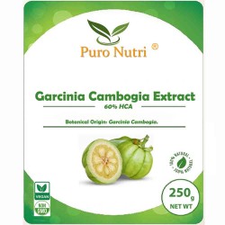 Factory Wholesale Garcinia Cambogia Extract 60% HCA Hydroxycitric Acid Herbal Supplements Water Solubility