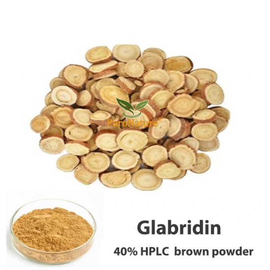 Glabridin 40% Skin Whitening Licorice Root Extract Glycyrrhiza Glabra CAS 59870-68-7 Glabridin 40% Skin Whitening Licorice Root Extract Glycyrrhiza Glabra CAS 59870-68-7