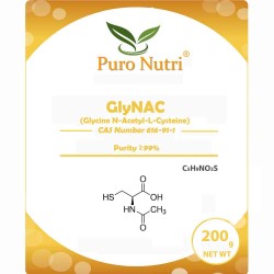 Premium GlyNAC Supplement Glycine and N-acetylcysteine Powder CAS 616-91-1
