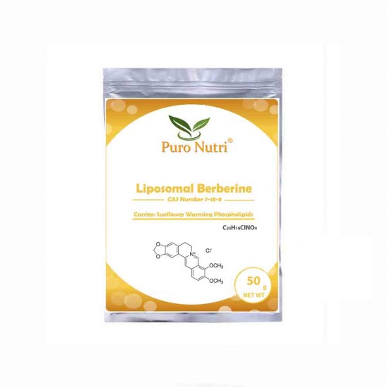 Factory Supply Liposomal Berberine Hcl Hydrochloride Powder Berberine Chloride Liposome