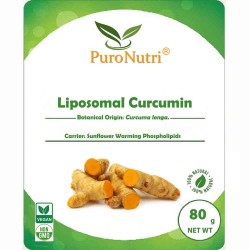 Liposomal Curcumin Nanoliposome Technology Better Solubility and Stability Dual drug delivery, higher bioavailability