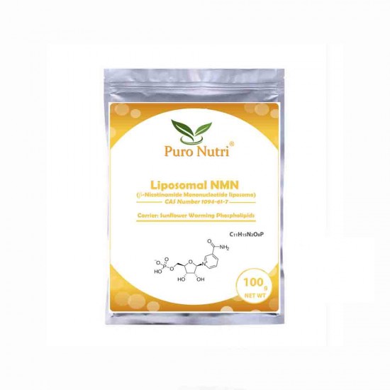 Liposomal NMN Easier Absorption Higher Bioavailability Sunflower Lecithin Nanotechnology Wrapping 