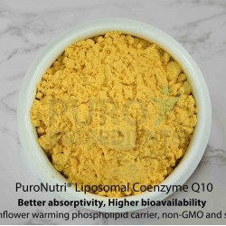 PuroNutri Liposomal Coenzyme Q10 Liposome Technology Ubiquinone Better absorptivity,Higher bioavailability Breakthrough absorption