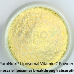 Liposomal Vitamin C Nanoscale liposomes breakthrough absorption sunflower lecithin wrapped L-Ascorbic Acid