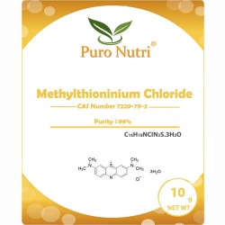 Methylthioninium Chloride Powder 99% Purity CAS No.:7220-79-3 
