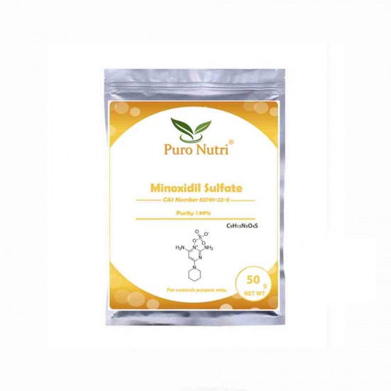 99% Stabilized Minoxidil Sulphate Powder Minoxidil Sulfate Salt USP34 CAS 83701-22-8 Factory Wholesale