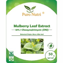 High Quality Mulberry Leaf Extract 10% Standardized Natural 1-Deoxynojirimycin (DNJ) Factory Wholesale