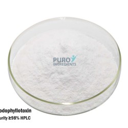 Natural Podophyllum Hexandrum Extract 98% Podophyllotoxin Podophyllin Powder CAS 518-28-5