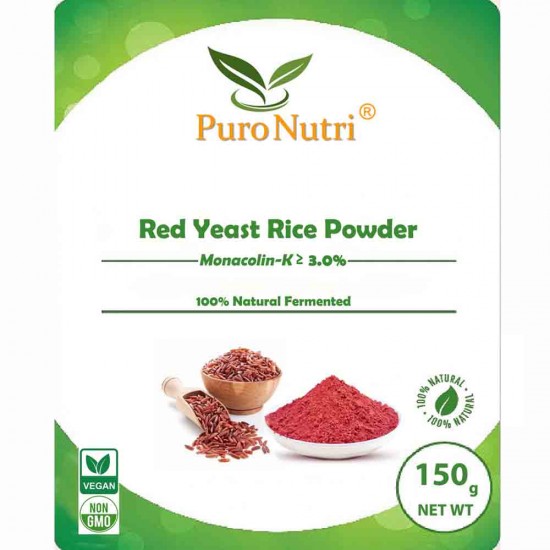 Red Yeast Rice Powder 100% Natural Fermented 3% Monacolin-K Wholesale