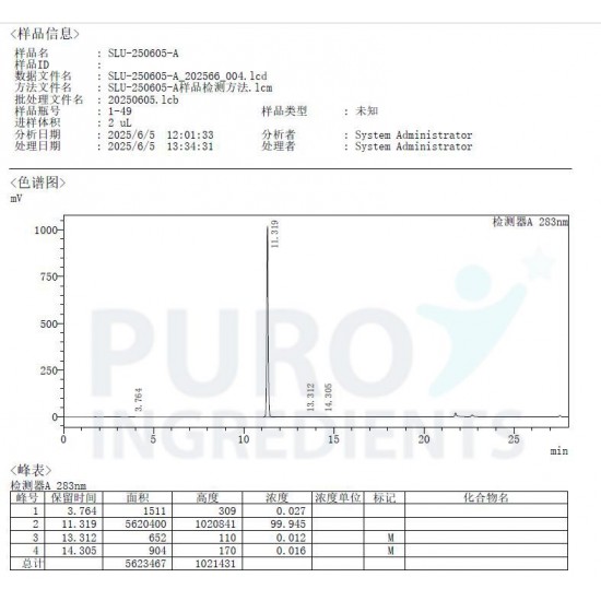 SLU-PP-332 Powder 3RD Party Tested CAS 303760-60-3 for Regulating Metabolism Weight Loss SLU-PP-332 Powder 3RD Party Tested CAS 303760-60-3 for Regulating Metabolism Weight Loss