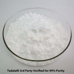 Tadalafil Raw Powder 3rd Party Verified for 99% Purity Quality Assurance Generic Cialis