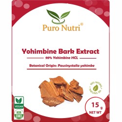 Yohimbe Bark Extract Yohimbine HCL 98% Pausinystalia Yohimbe CAS No.: 65-19-0